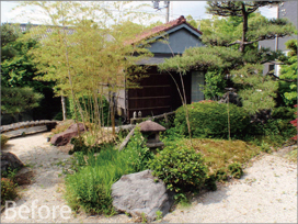 北区 T様邸 庭園改修工事