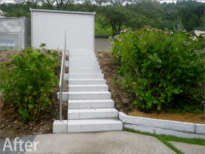 聖マリア女学院 散策路改修工事