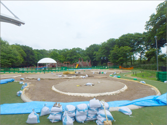 国営公園三派川地区 遊具改修工事
