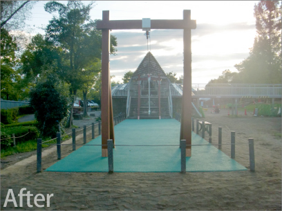 県営世界淡水魚園施設 遊具改修工事