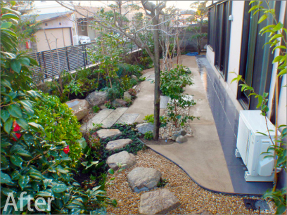 一宮市T様邸 庭園改修工事