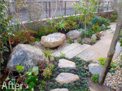 一宮市T様邸 庭園改修工事