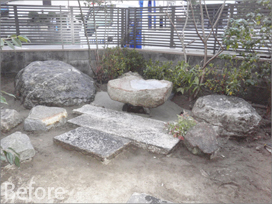 一宮市T様邸 庭園改修工事