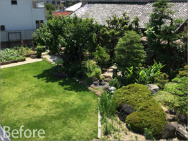 千種区 M様邸 庭園改修工事