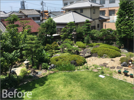 千種区 M様邸 庭園改修工事