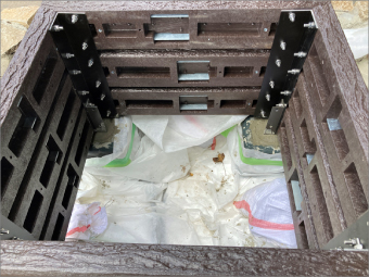 JR岐阜駅大岐阜ビル ポケットパークの改修工事